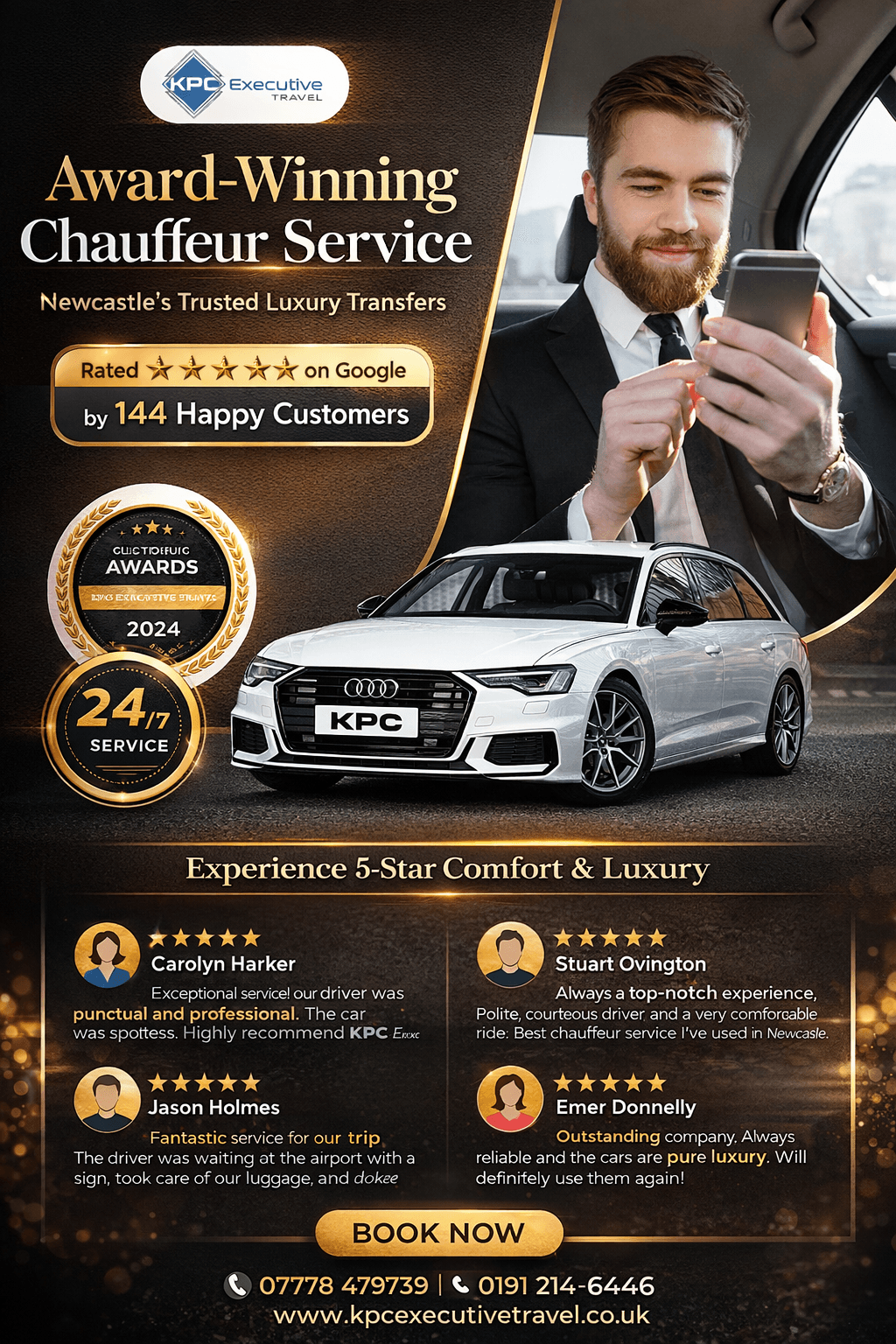 KPC Executive Travel work example 2
