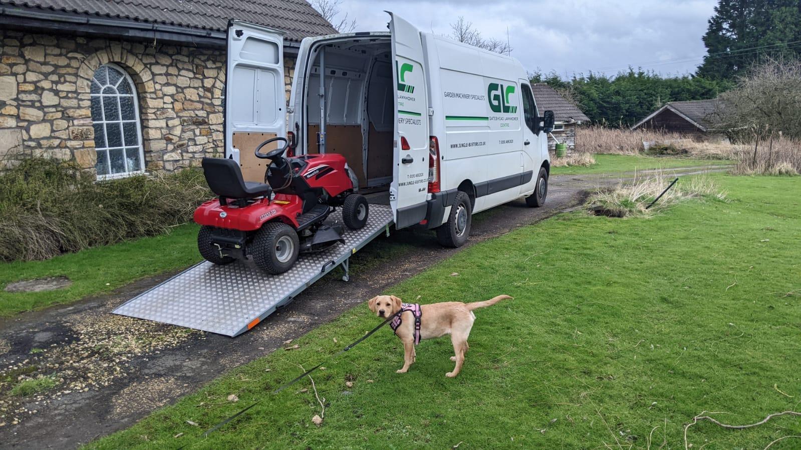 GLC | Gateshead Lawnmower Centre work example 2