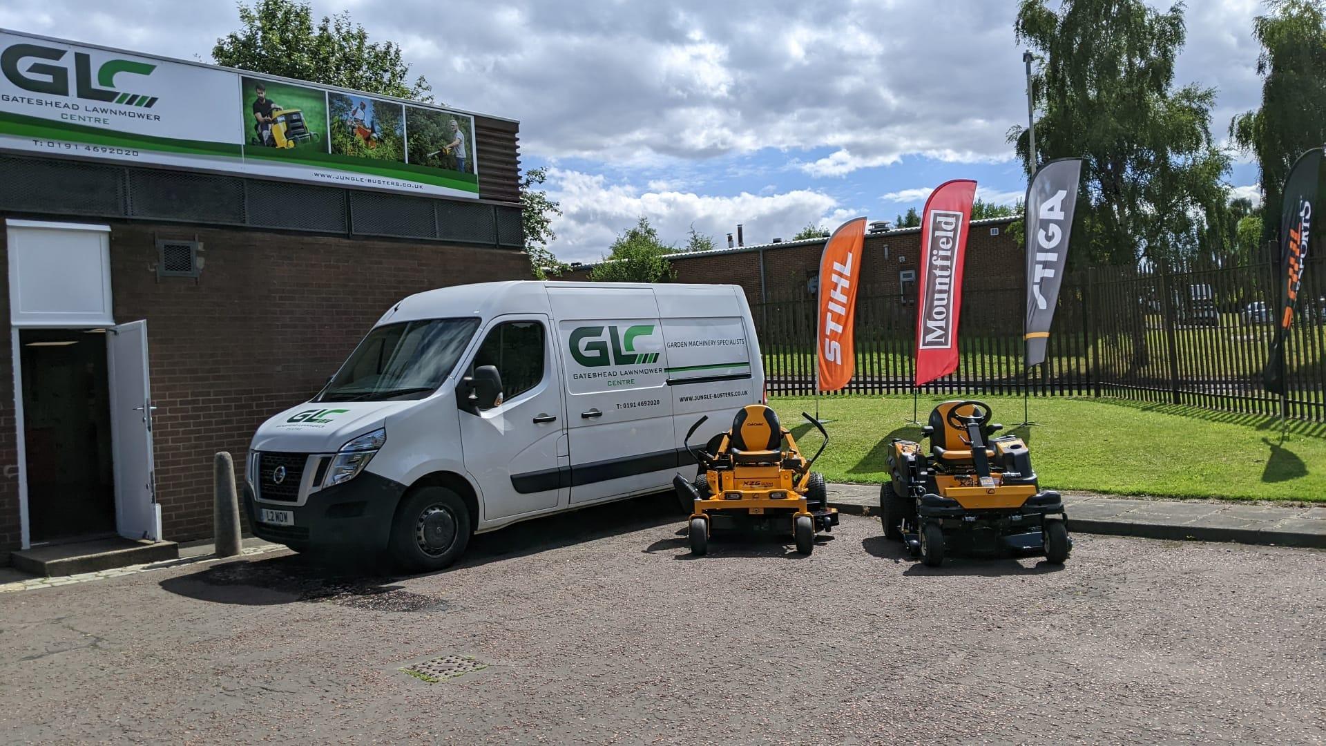 GLC | Gateshead Lawnmower Centre work example 3