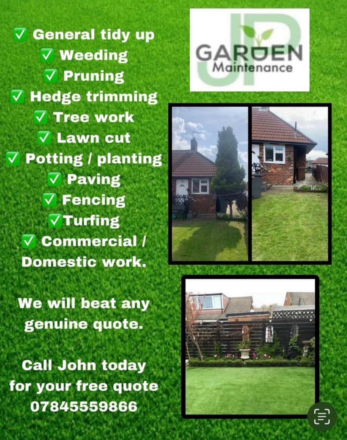 JP Garden Maintenance work example 1